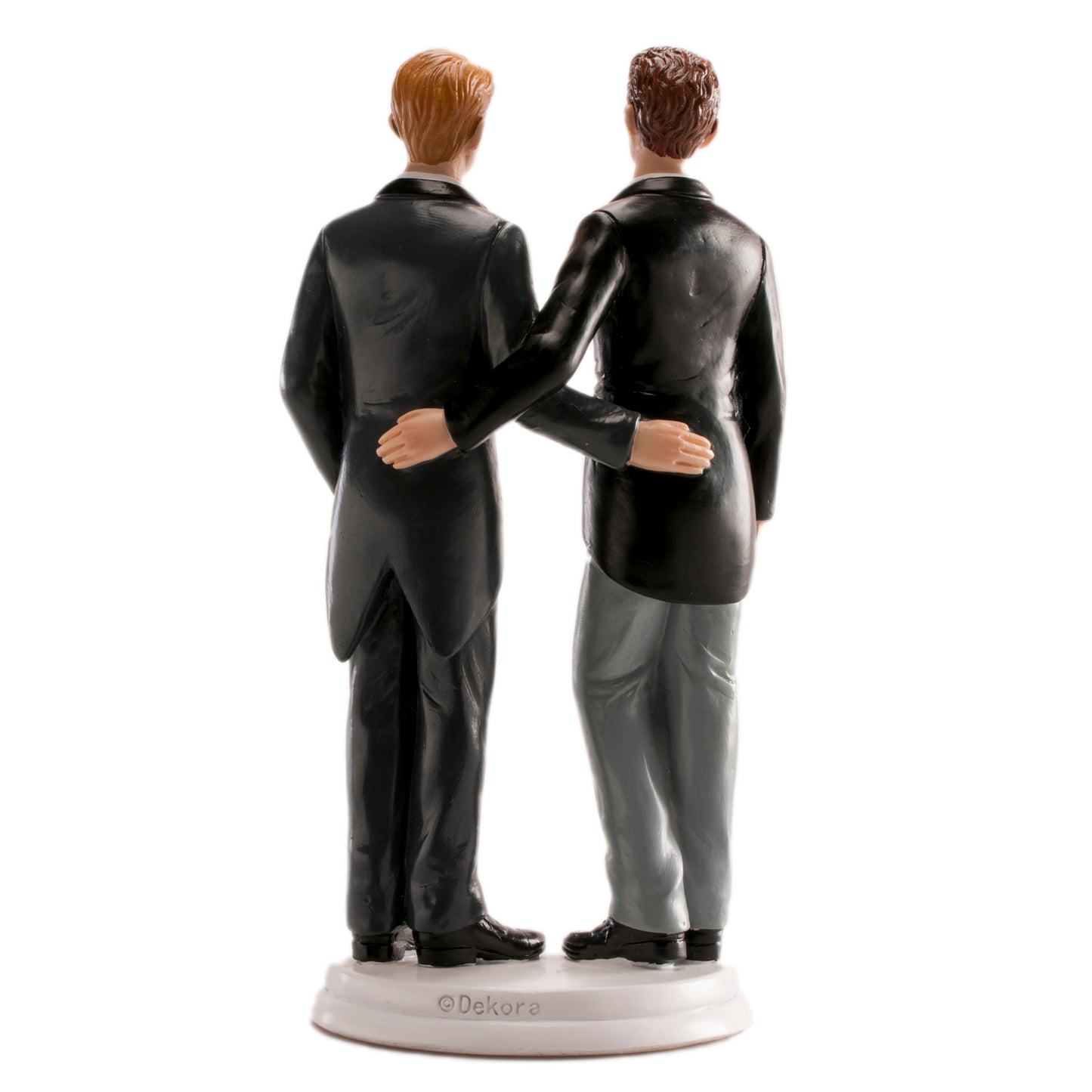 FIGURA TARTA BODA PAREJA GAY 19 CM