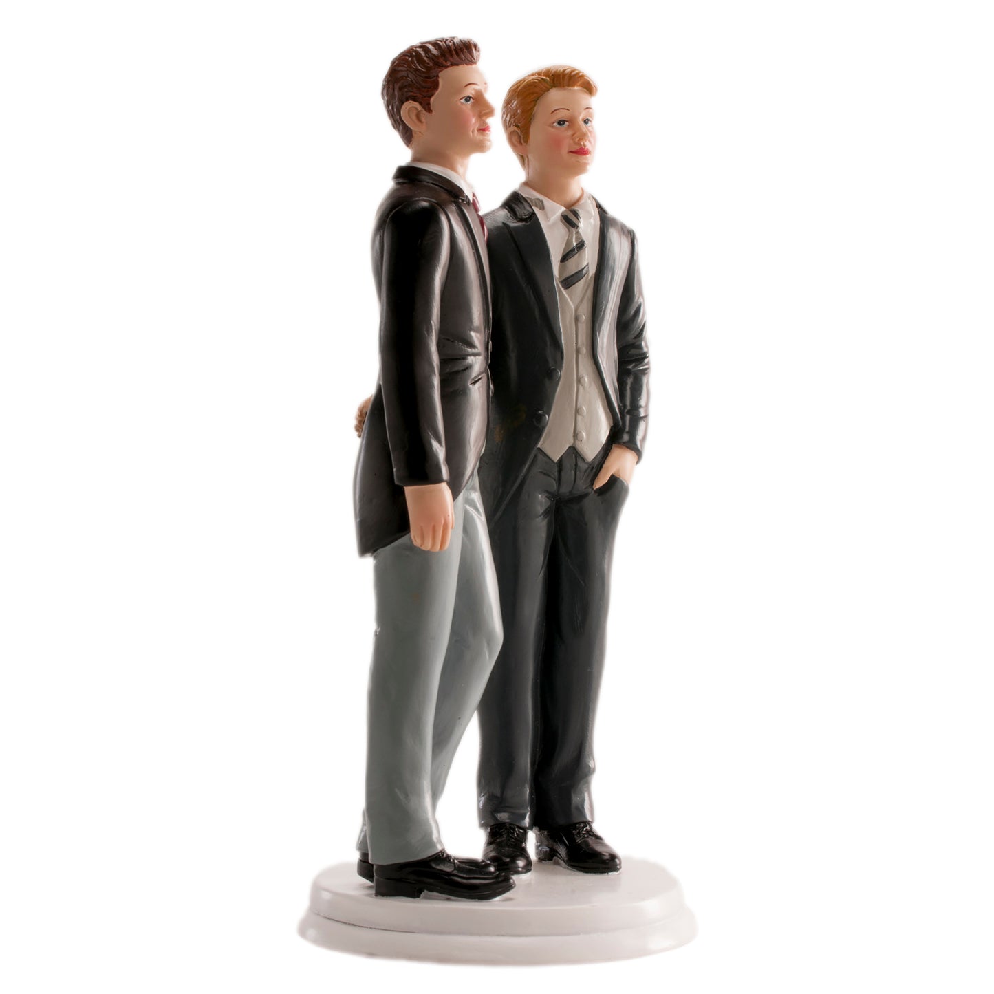 FIGURA TARTA BODA PAREJA GAY 19 CM