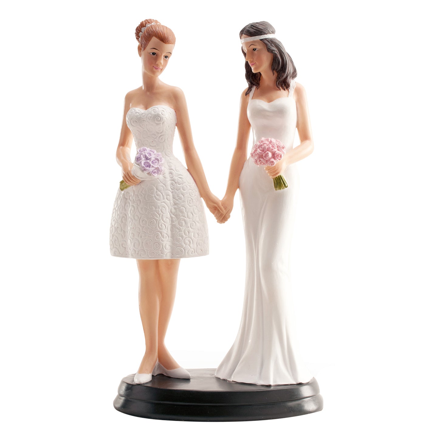 FIGURA TARTA BODA PAREJA LESBIANA 20 CM