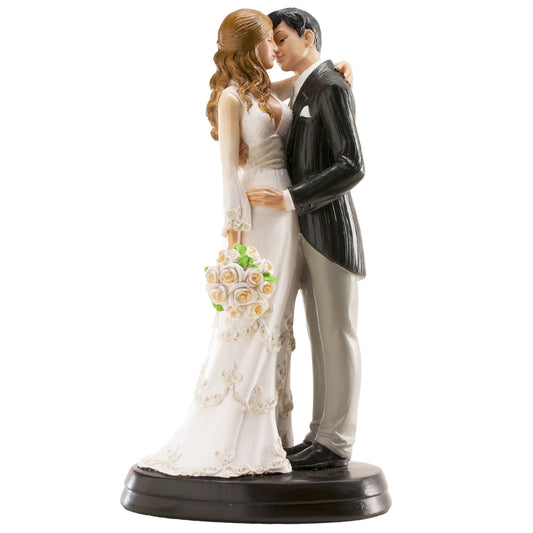 FIGURA TARTA BODA PAREJA MARIA Y JUAN 18 CM