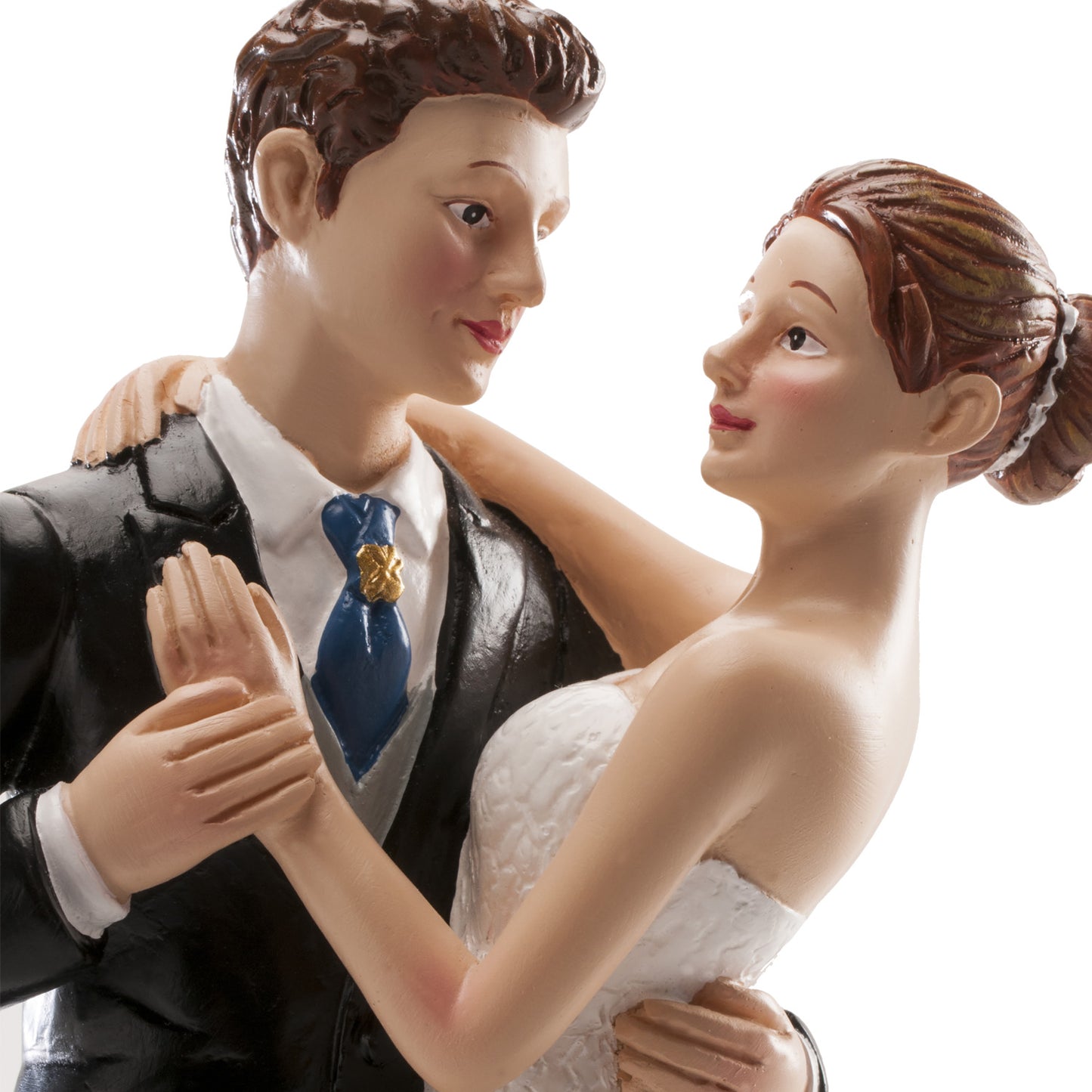 FIGURA TARTA BODA PAREJA BAILANDO 20 CM