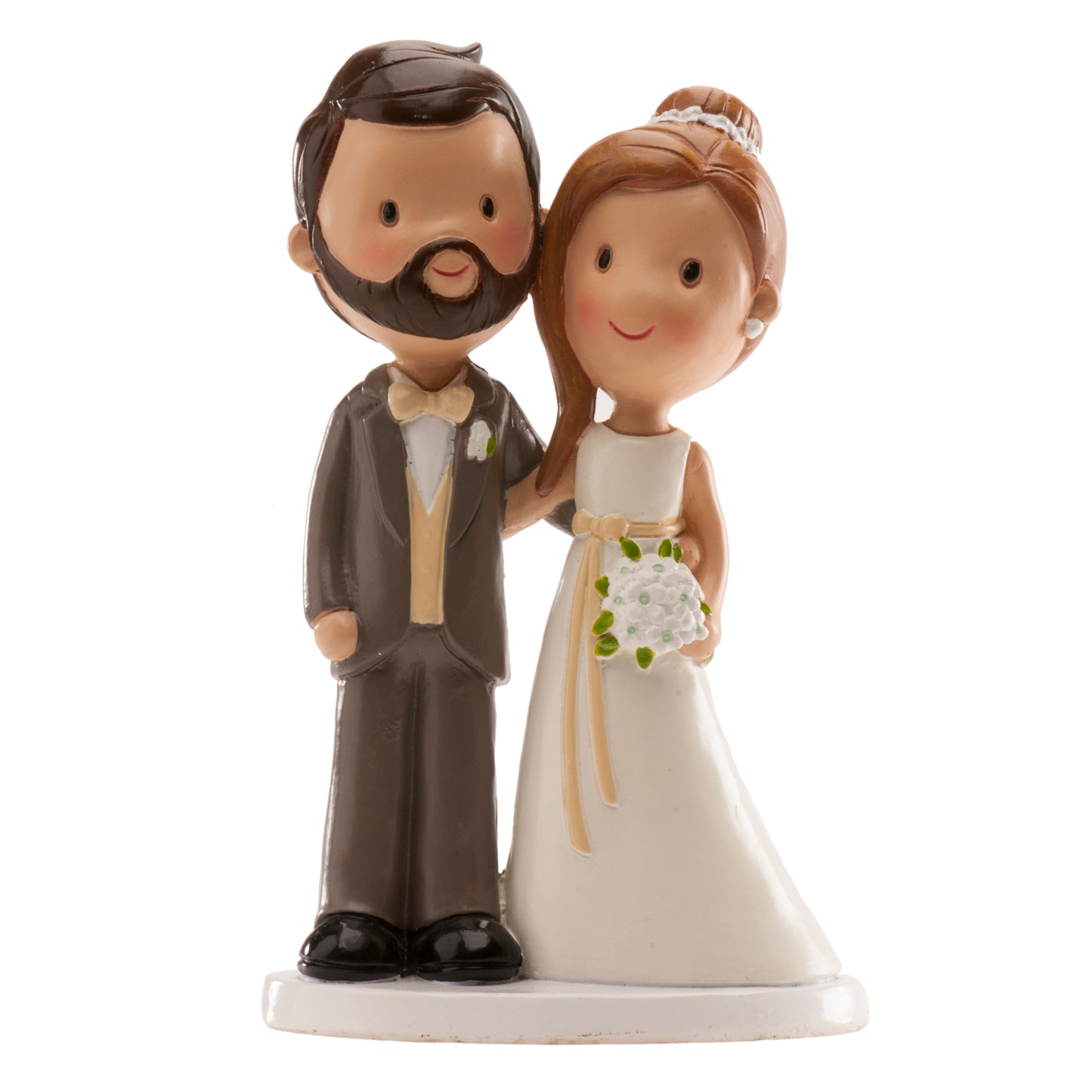 FIGURA TARTA BODA PAREJA OLD FASHION 14 CM