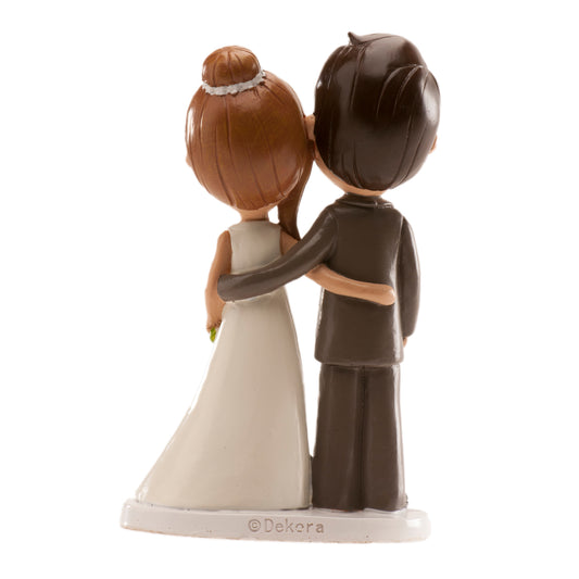 FIGURA TARTA BODA PAREJA OLD FASHION 14 CM