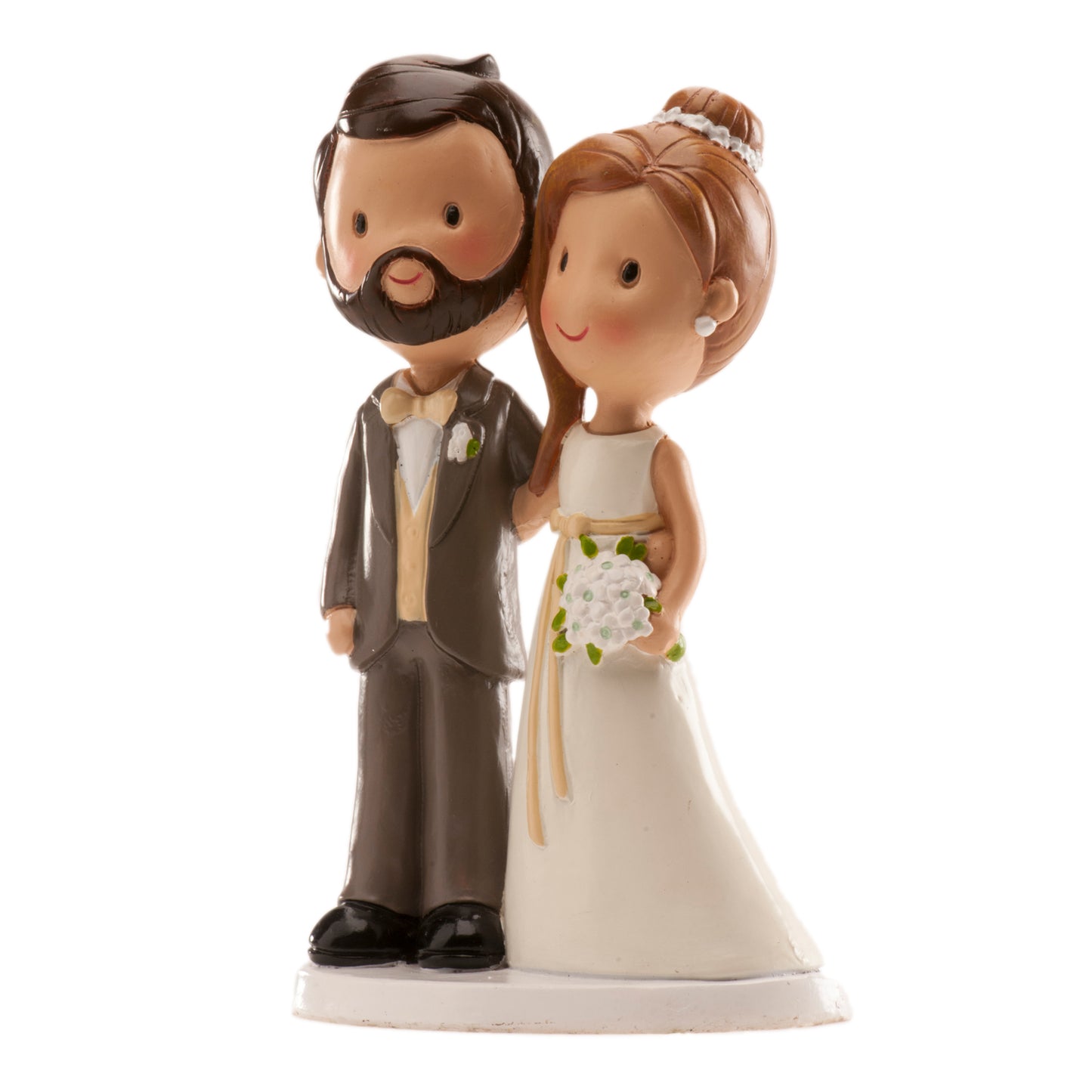 FIGURA TARTA BODA PAREJA OLD FASHION 14 CM