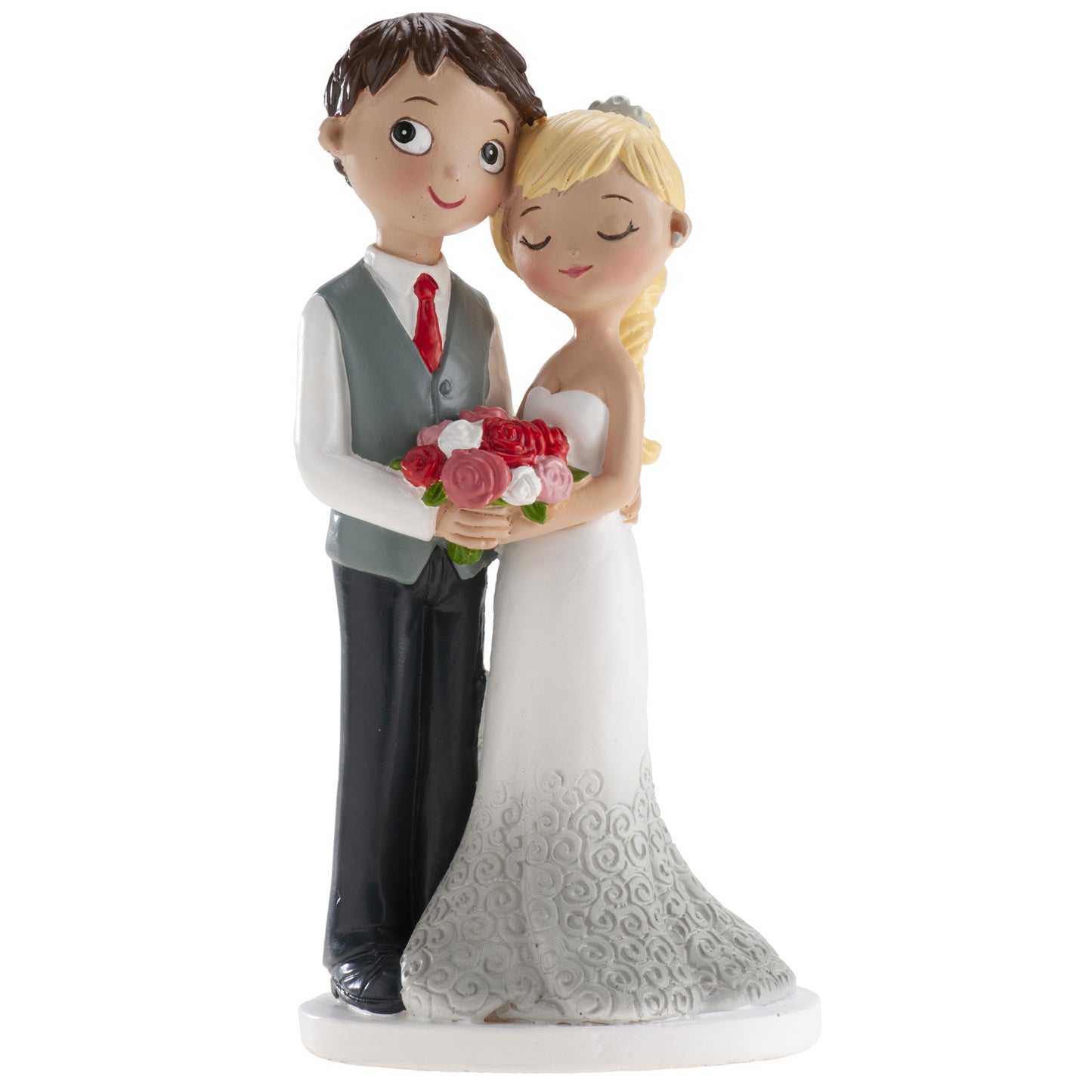 FIGURA TARTA BODA PAREJA SERENIDAD 16 CM