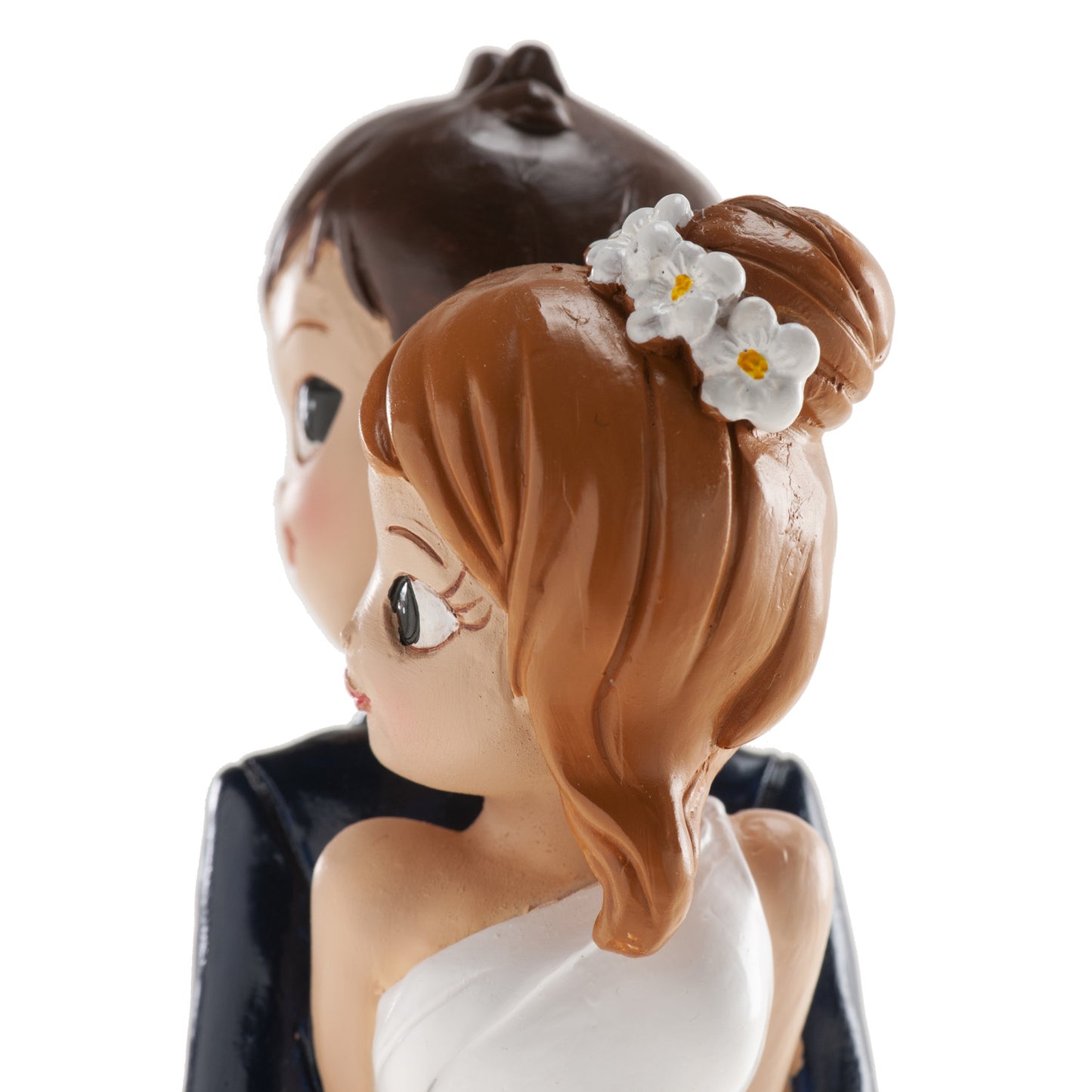 FIGURA TARTA BODA PAREJA ESPALDAS 16 CM