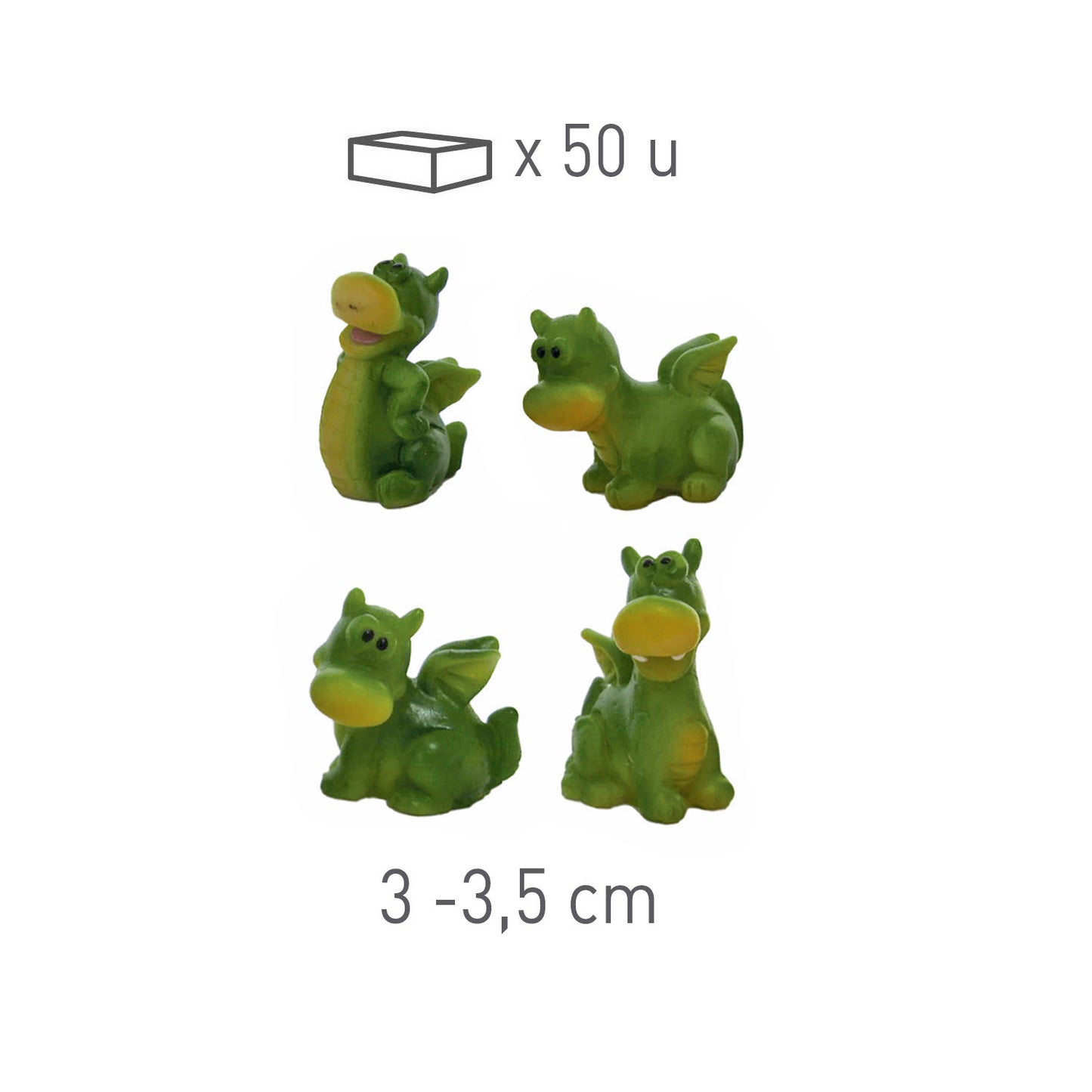 FIGURAS DE DINOSAURIOS PARA DECORAR - 50 UDS