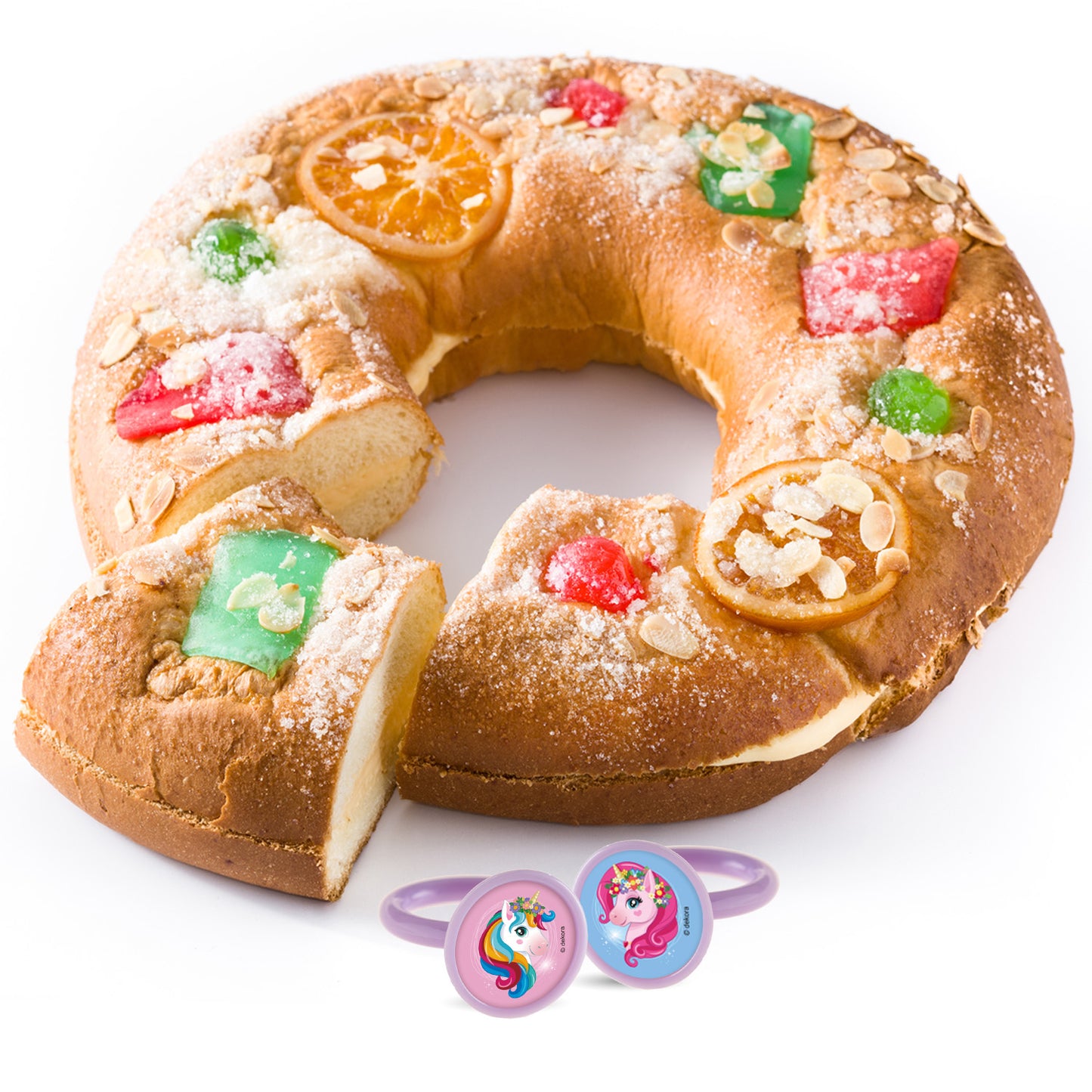 ANILLOS DE UNICORNIO PARA DECORAR - 50 UDS
