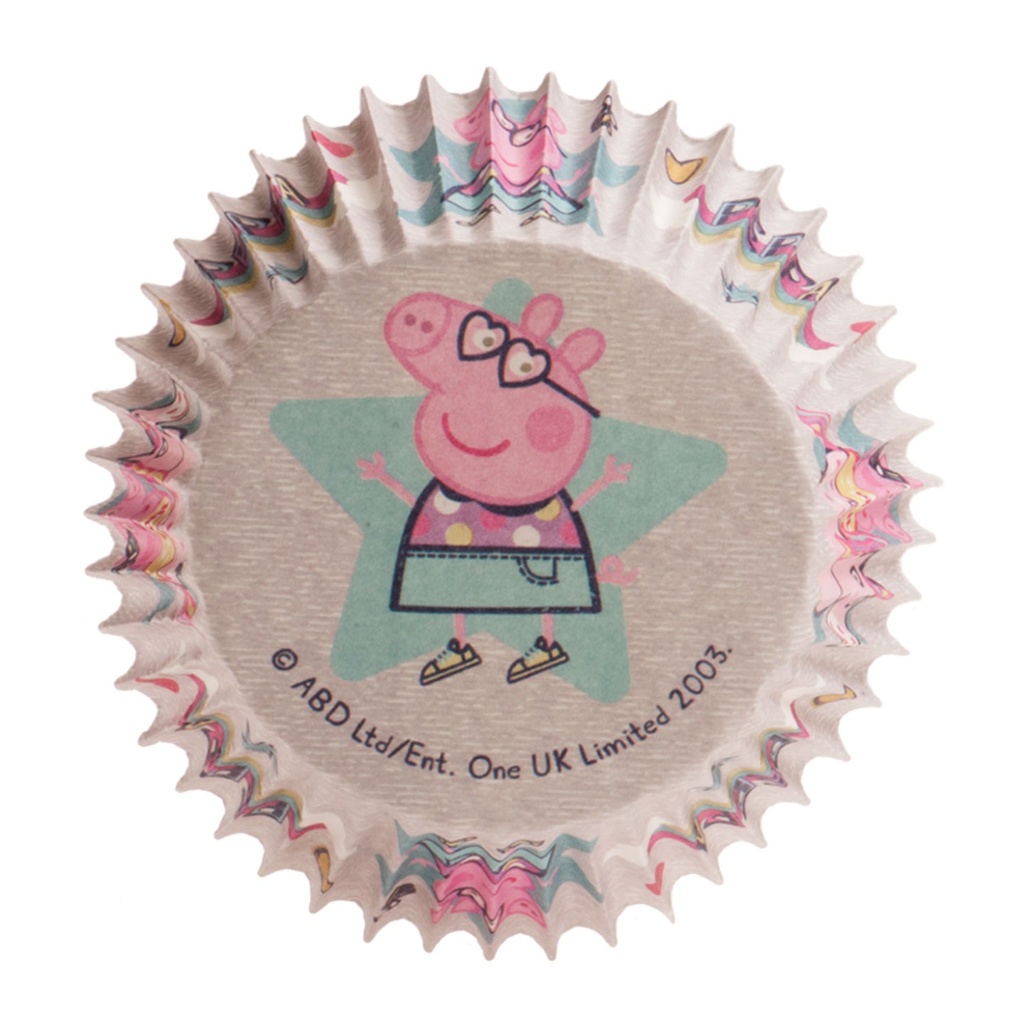 CAPSULAS CUPCAKE PEPPA PIG - 25 UDS