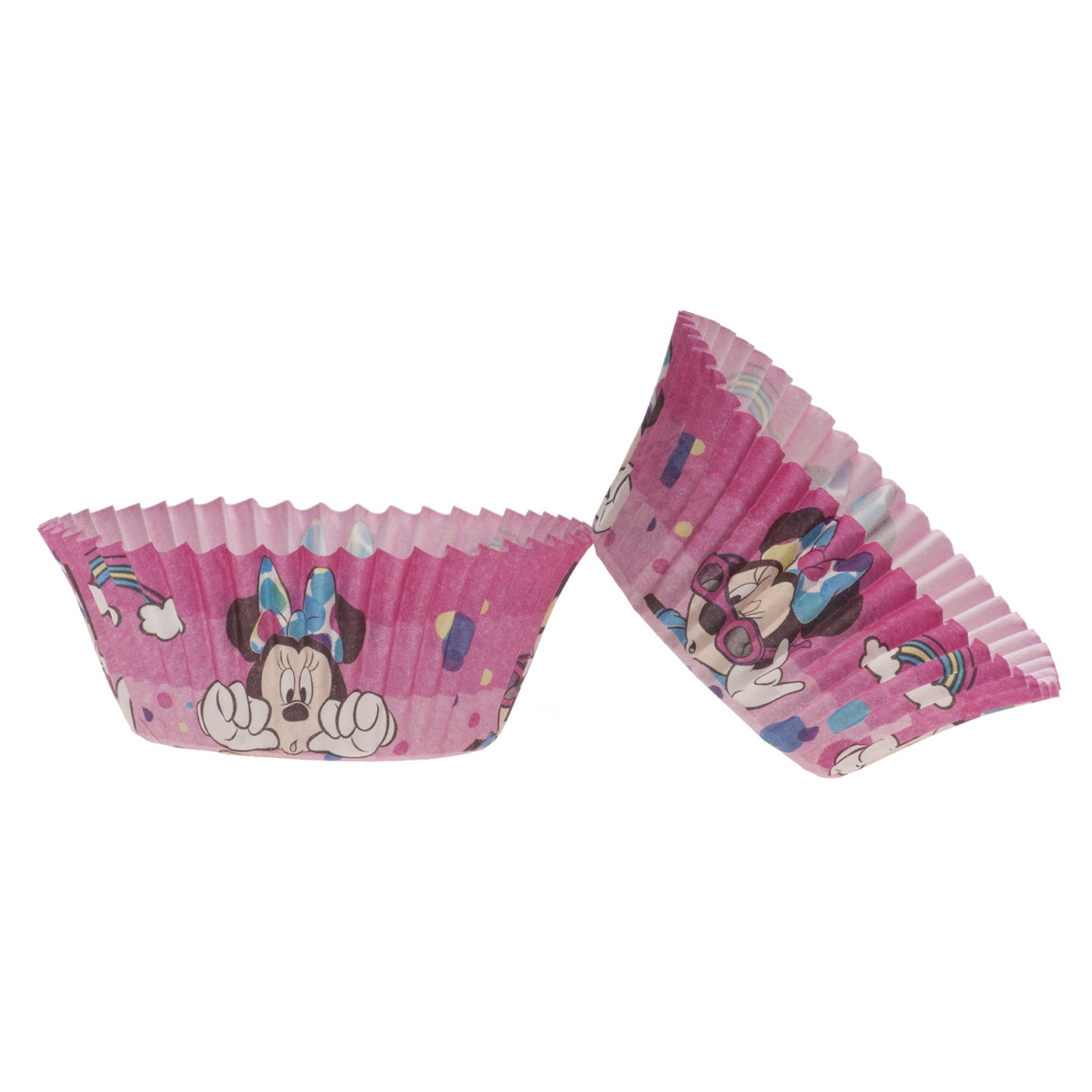 CAPSULAS CUPCAKE MINNIE MOUSE - 25 UDS