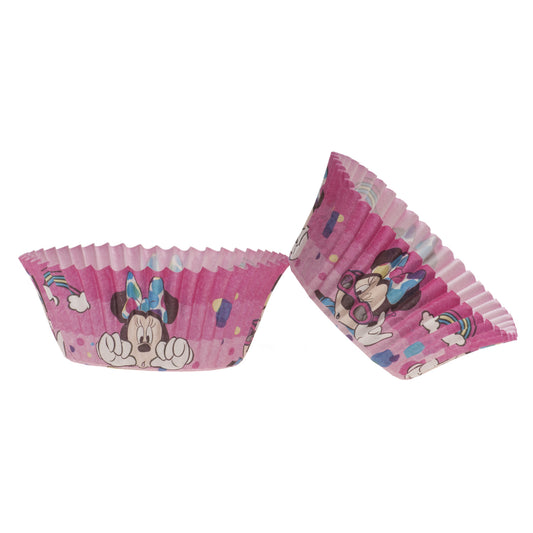 CAPSULAS CUPCAKE MINNIE MOUSE - 25 UDS