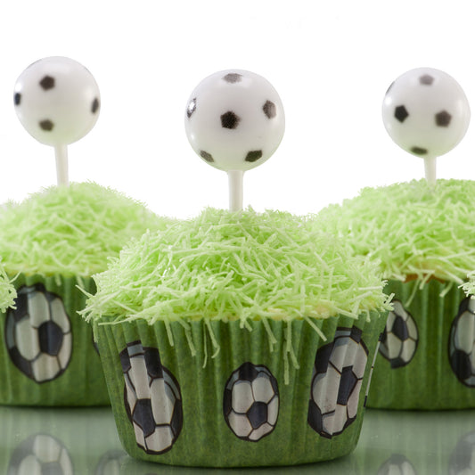 CAPSULAS CUPCAKE FÚTBOL - 25 UDS