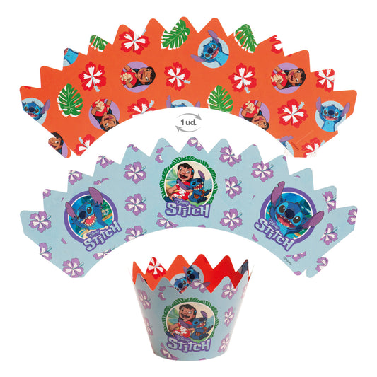 KIT DECORACION CUPCAKES STITCH