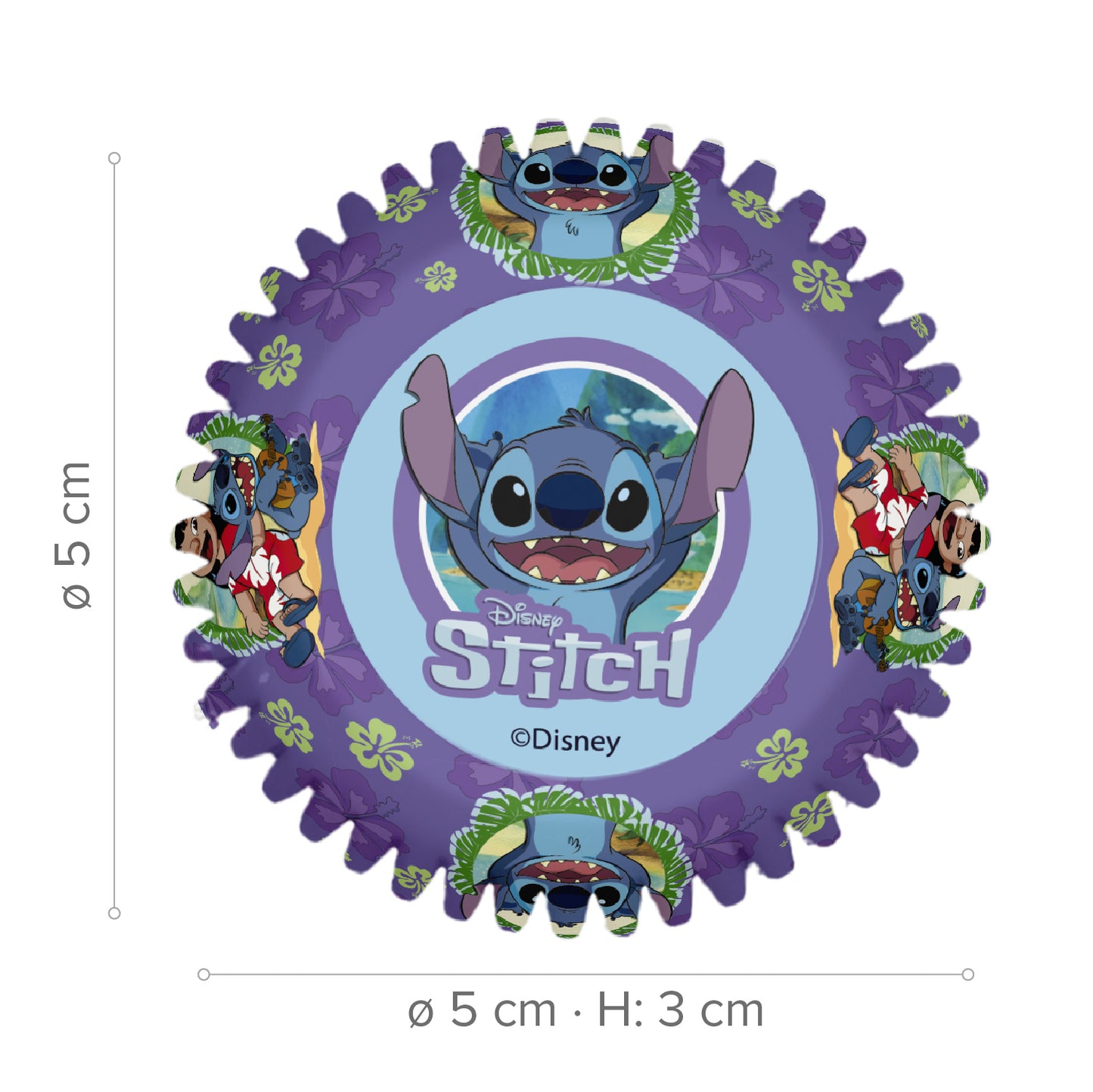 CAPSULAS CUPCAKE STITCH - 25 UDS