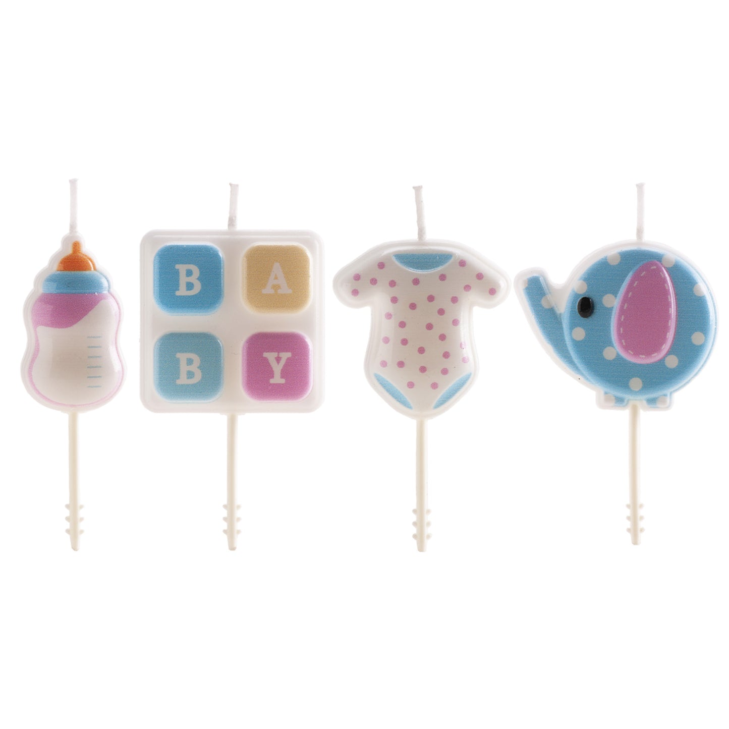 4 VELAS CUMPLEAÑOS "MY BABY"