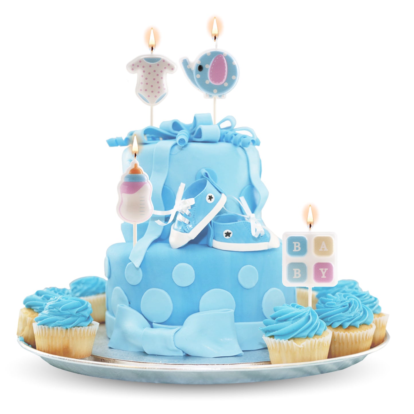 4 VELAS CUMPLEAÑOS "MY BABY"