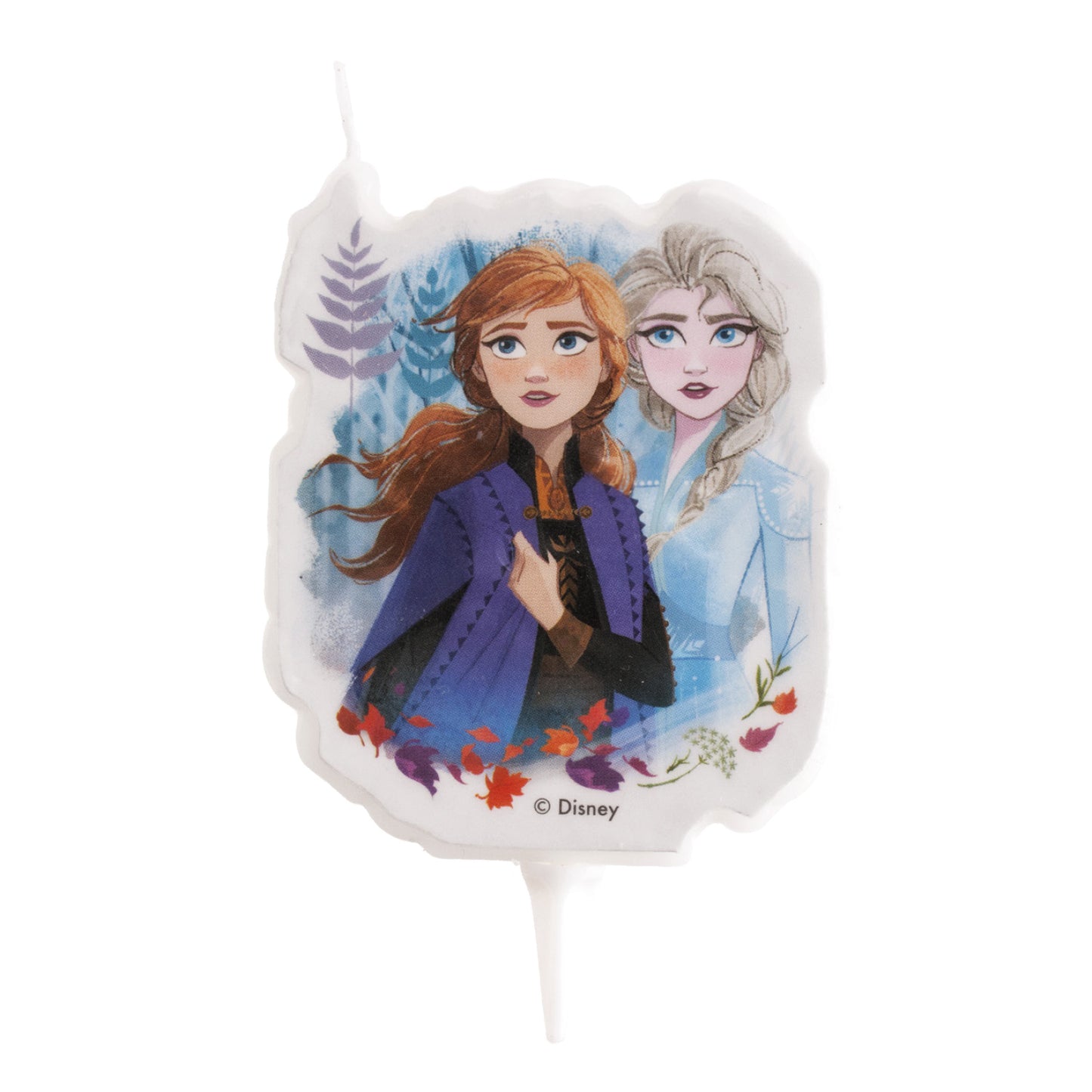 VELA TARTA CUMPLEAÑOS FROZEN 2D 7,5CM