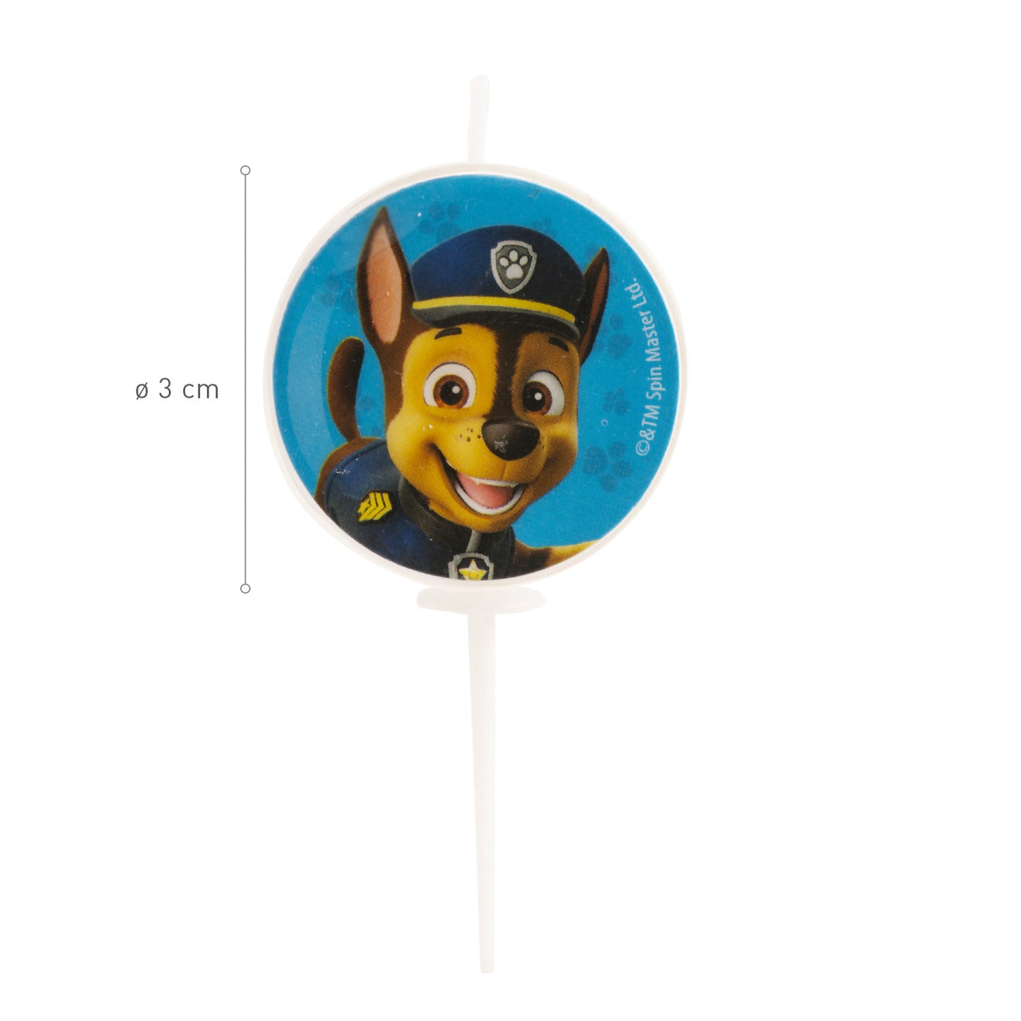 VELAS PARA TARTA CUMPLEAÑOS DE PATRULLA CANINA