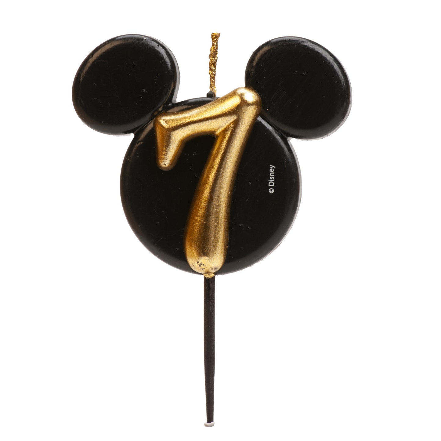 VELA CUMPLEAÑOS MICKEY MOUSE OREJAS NÚMERICA 8,5 CM