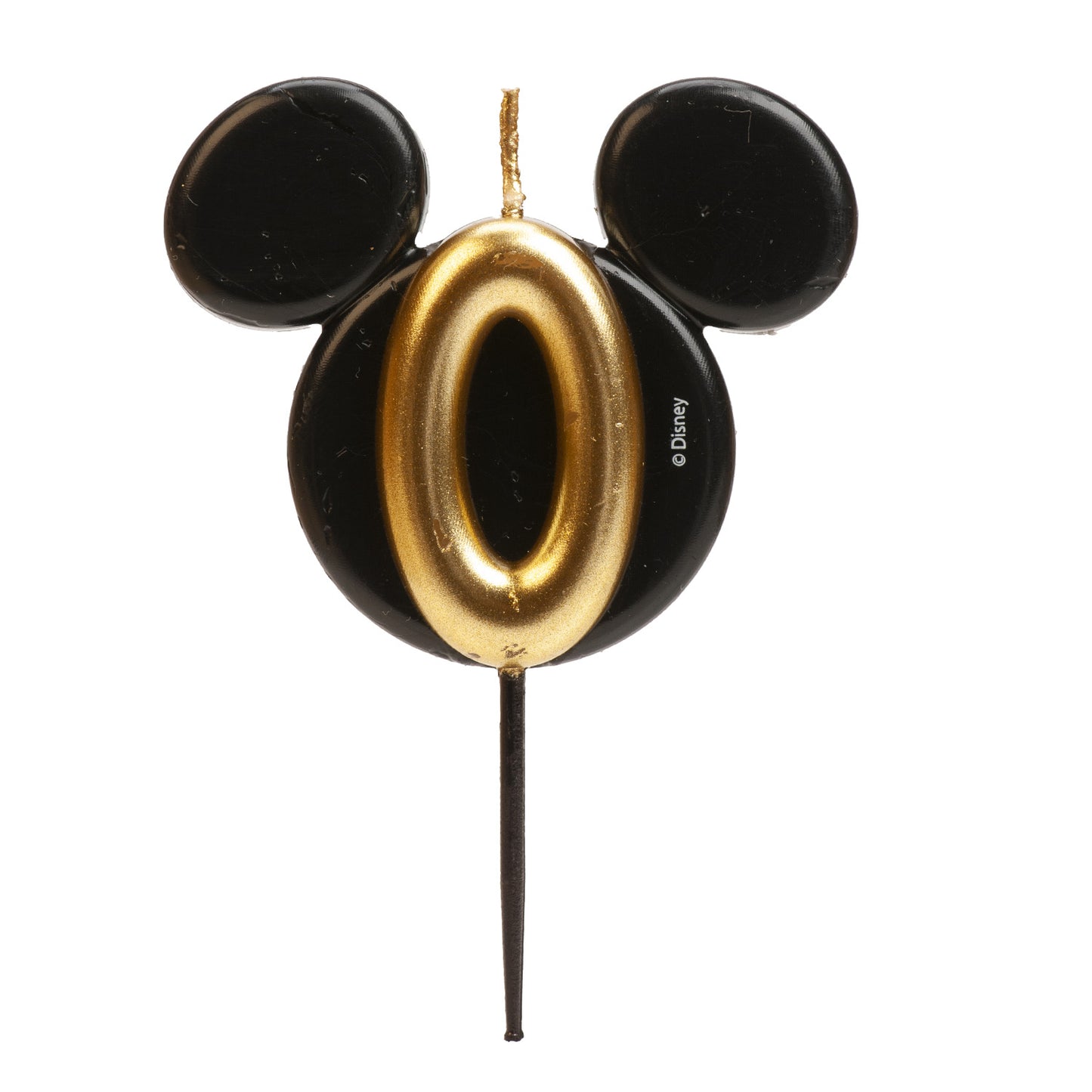 VELA CUMPLEAÑOS MICKEY MOUSE OREJAS NÚMERICA 8,5 CM