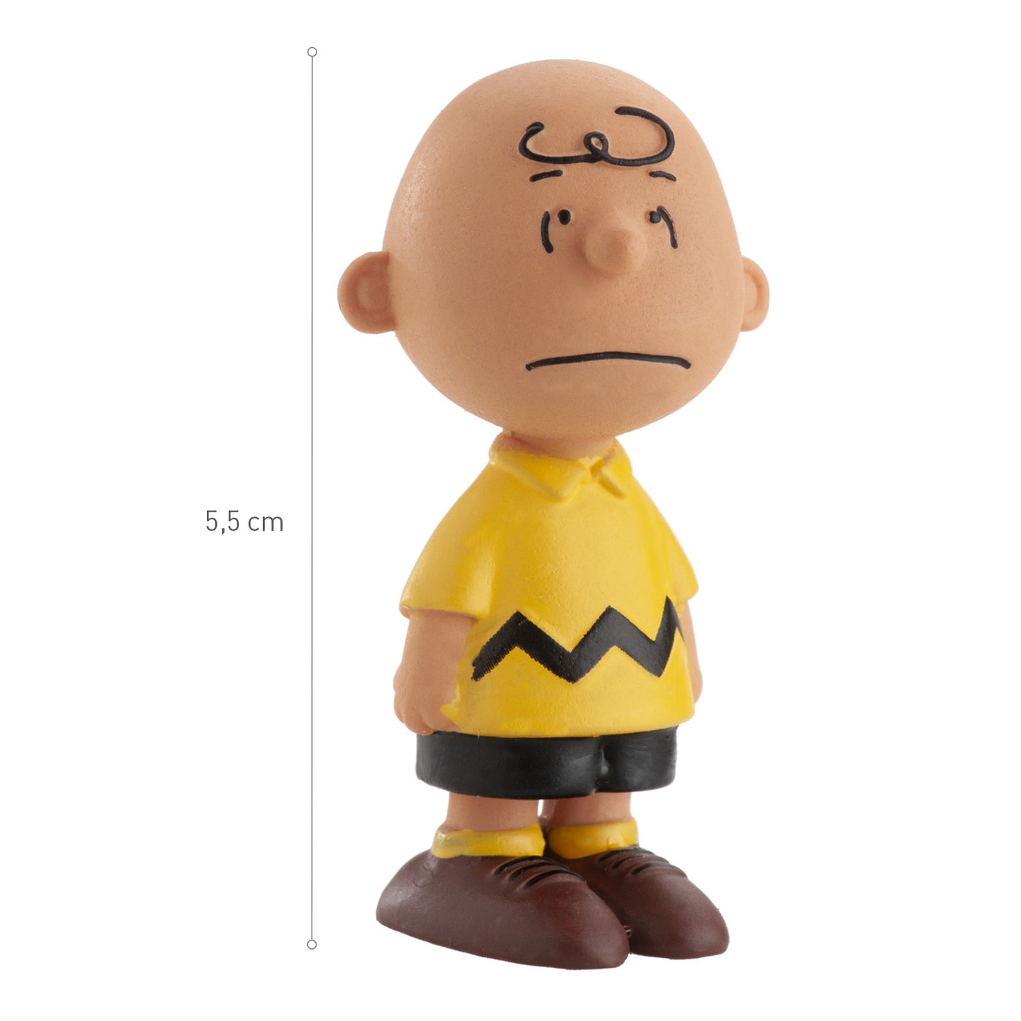FIGURA PVC CHARLIE BROWN SNOOPY 5,5 CM