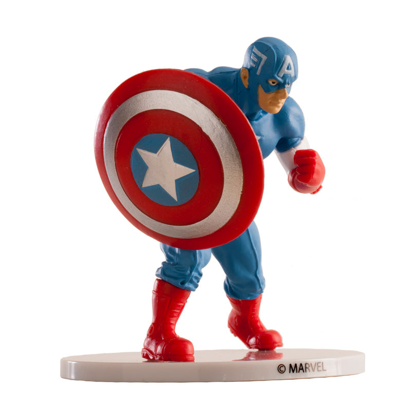 FIGURA PVC CAPITAN AMERICA  9CM