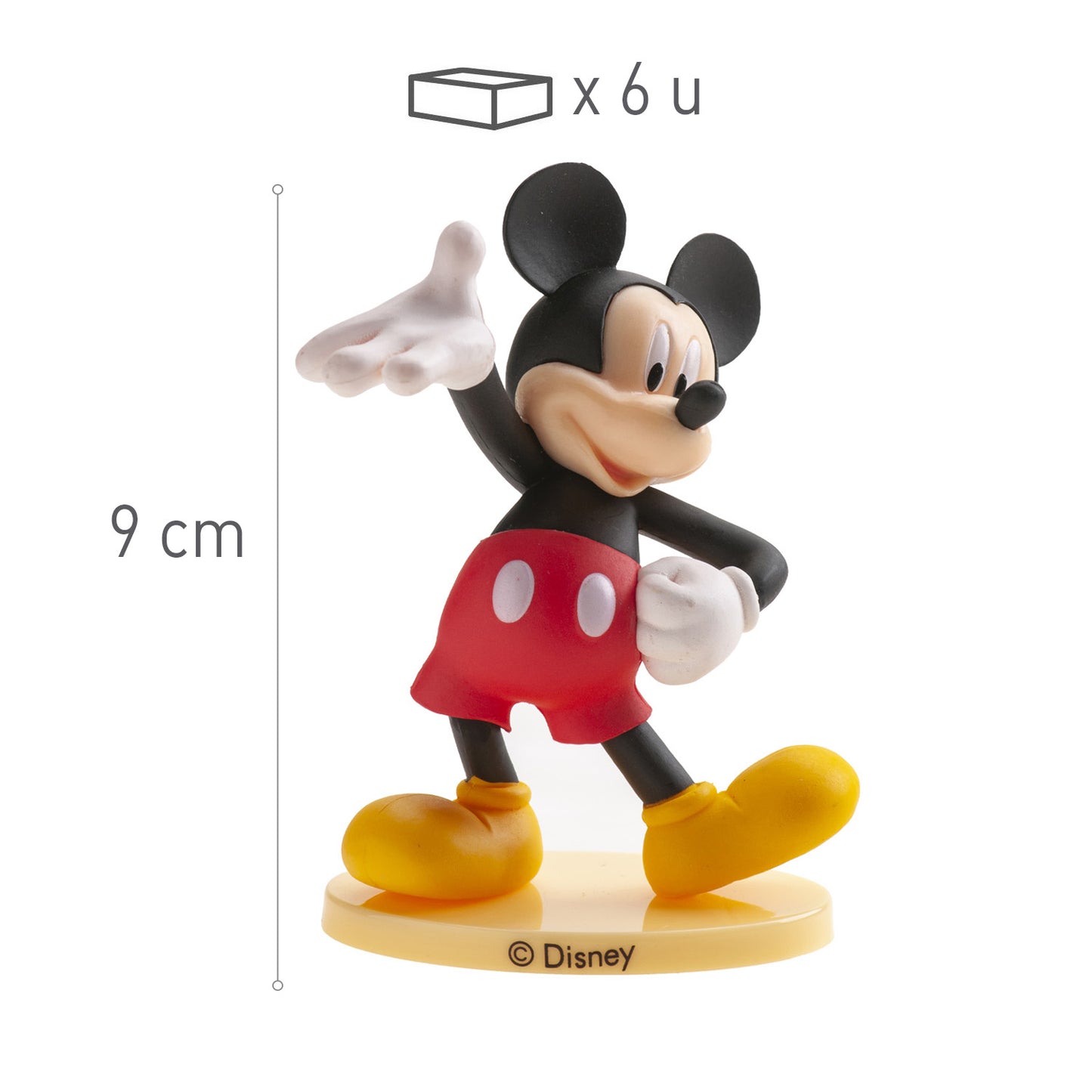 FIGURA PVC MICKEY MOUSE 9CM