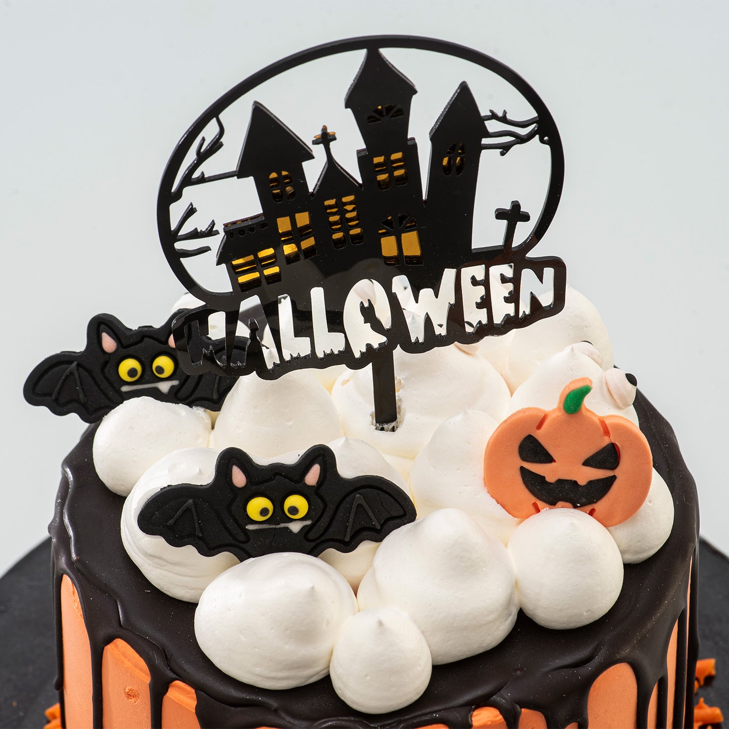 CAKE TOPPER HALLOWEEN CASA ENCANTADA 15,5X9,5 CM