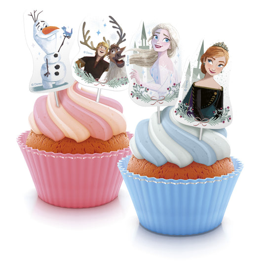 CAKE TOPPERS PAPEL FROZEN - 16 UD