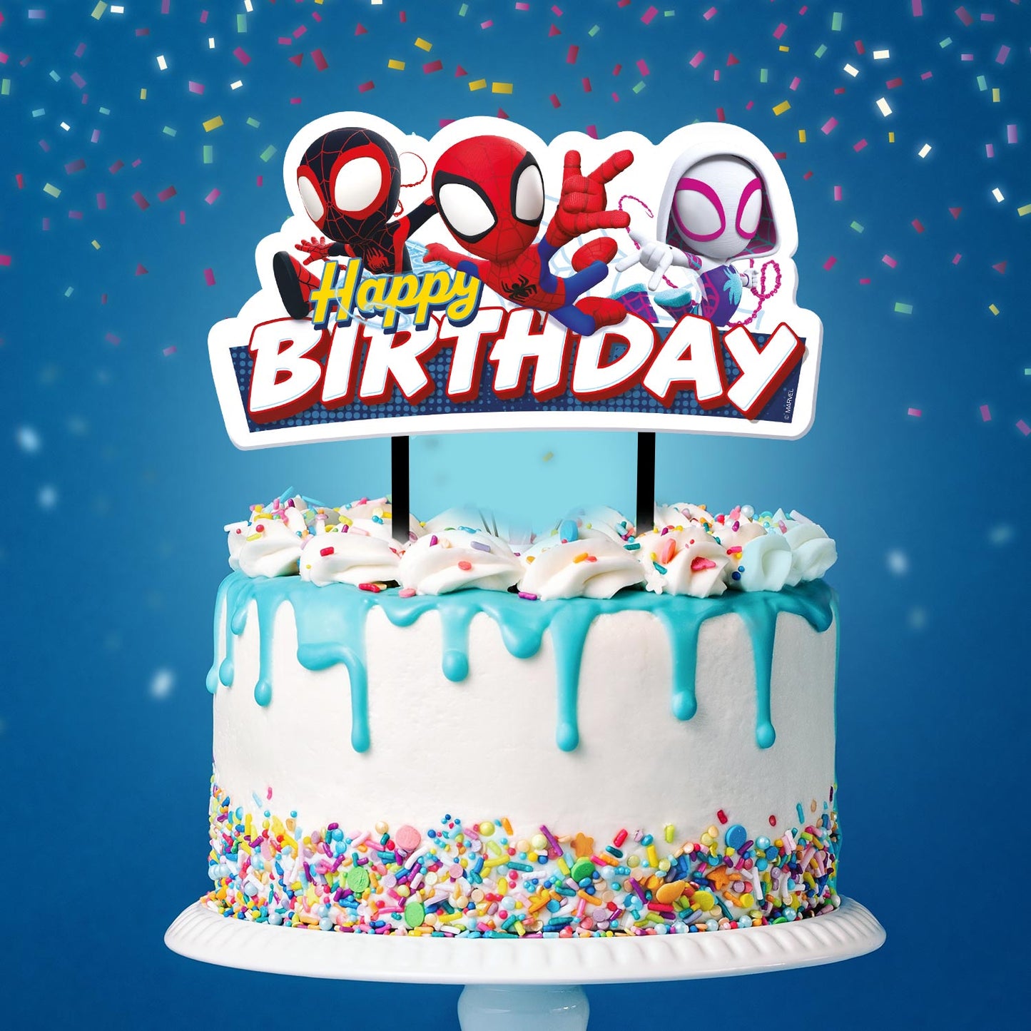 CAKE TOPPER PAPEL SPIDEY 17,5 C