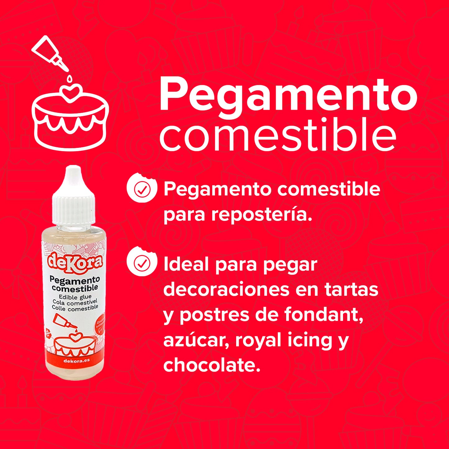 PEGAMENTO COMESTIBLE  60 GR