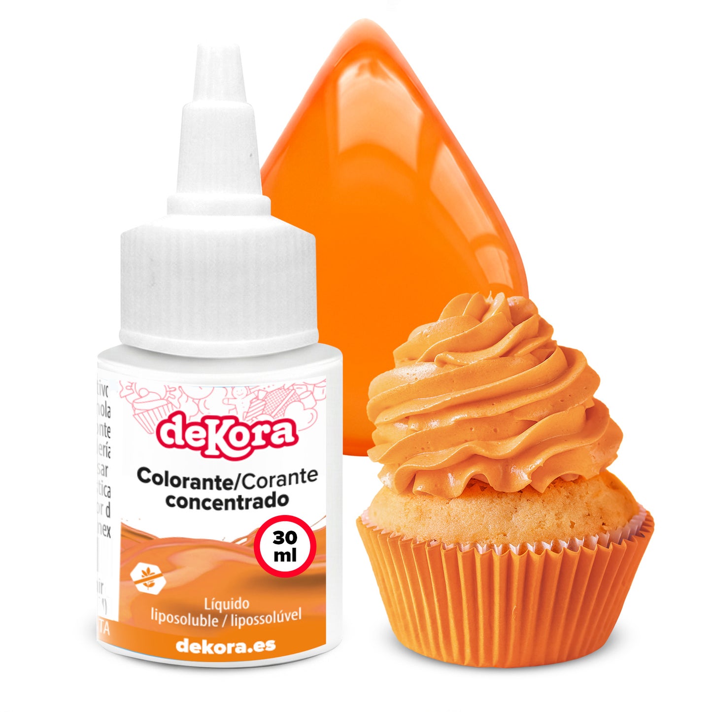 COLORANTE CONCENTRADO LIQUIDO LIPOSOLUBLE 30 ML