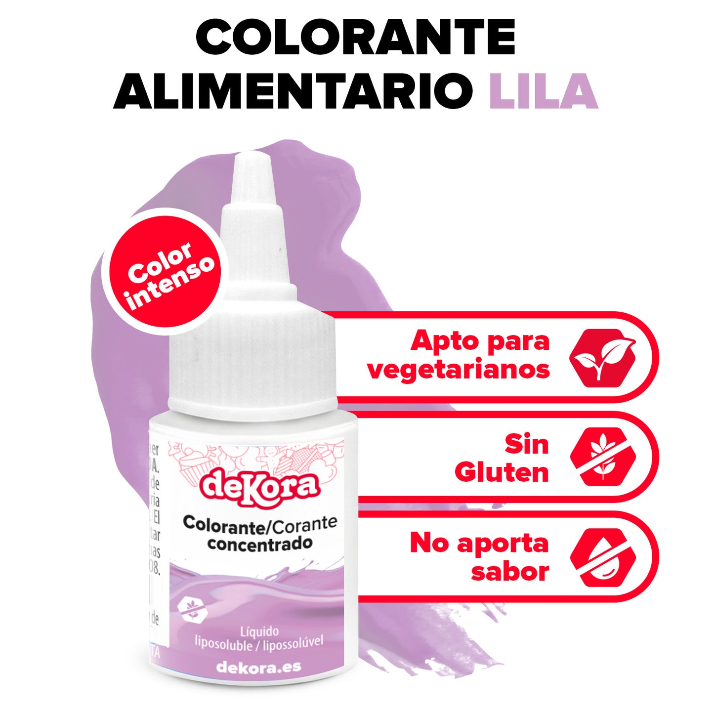 COLORANTE CONCENTRADO LIQUIDO LIPOSOLUBLE 30 ML