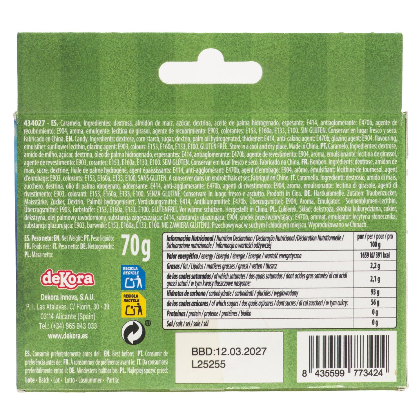 SPRINKLE MIX FUTBOL 70G