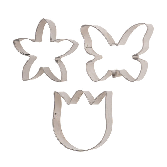 CORTADORES PARA GALLETAS DE FLORES - 2 UD
