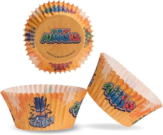 CAPSULAS CUPCAKE PJ MASKS - 25 UDS