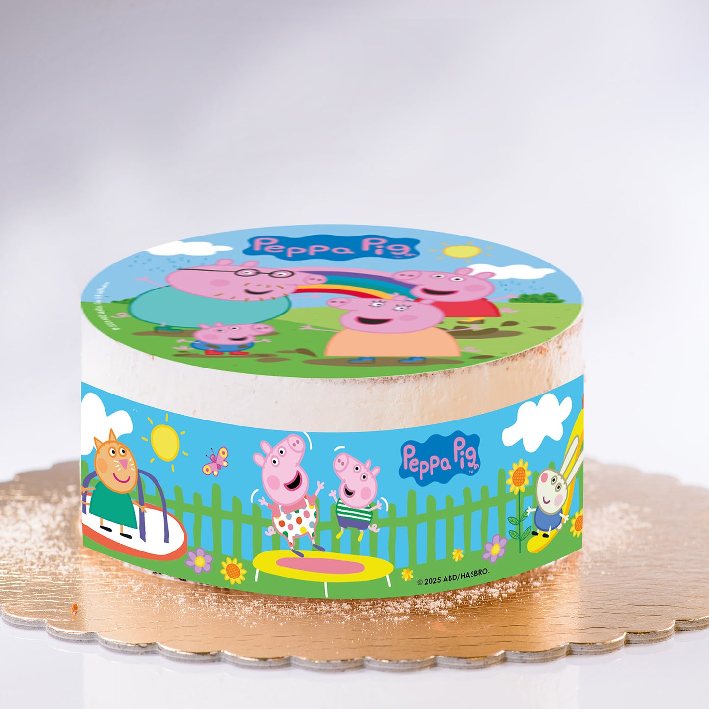 RIBBON DE PEPPA PIG COMESTIBLE PARA TARTA