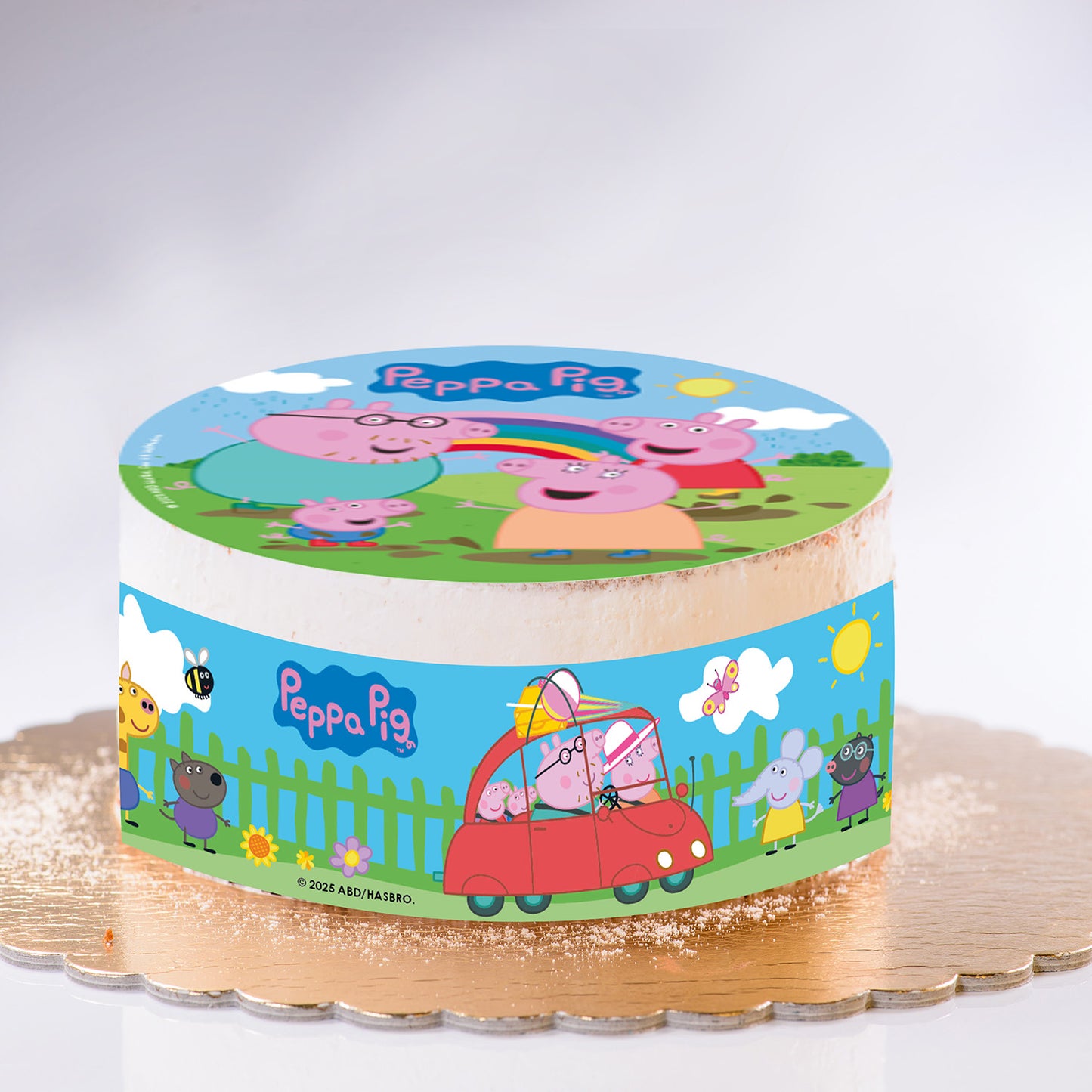 RIBBON DE PEPPA PIG COMESTIBLE PARA TARTA