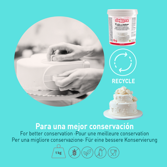 PASTA AZUCAR/FONDANT BLANCO 1KG