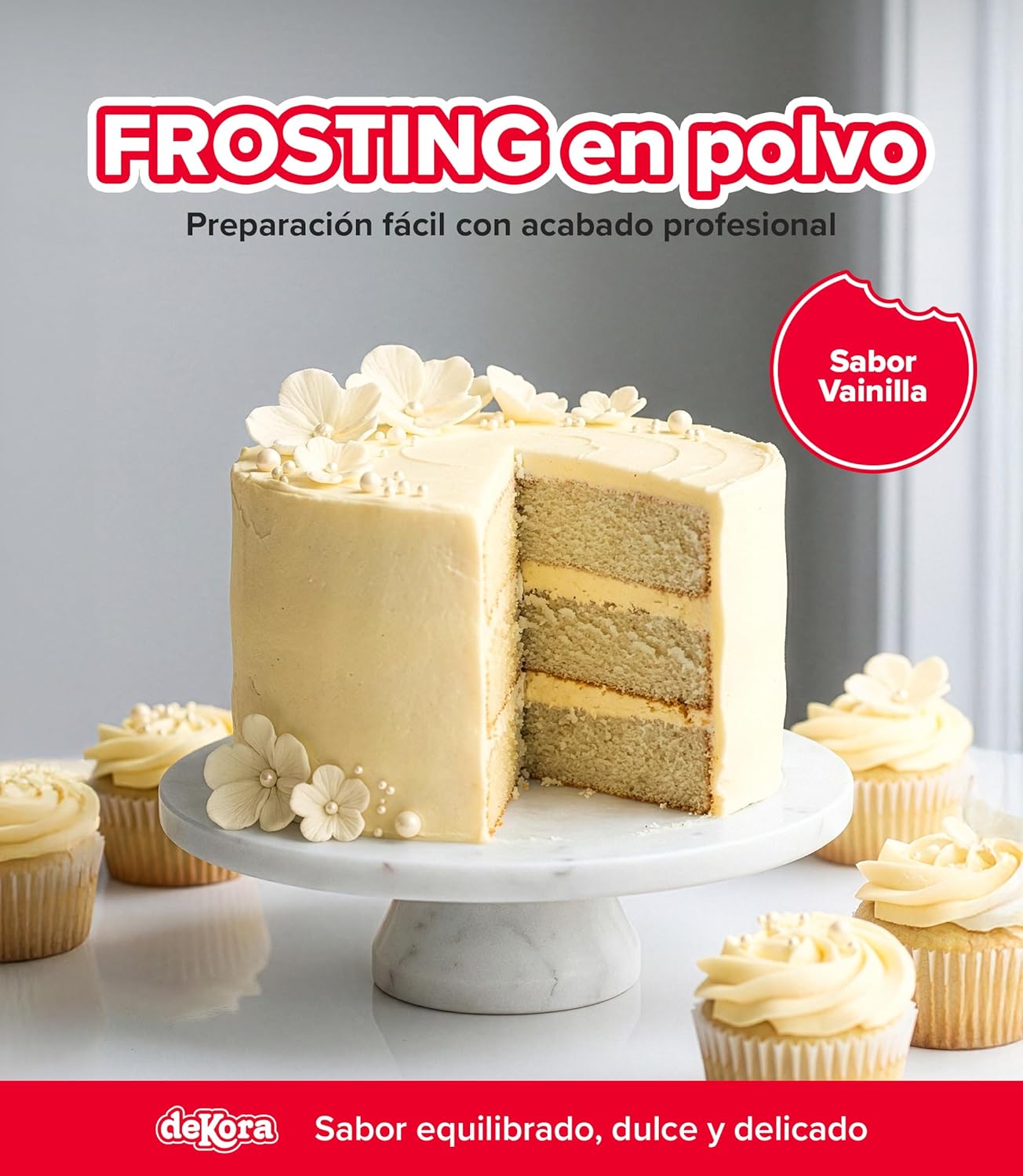 FROSTING EN POLVO VAINILLA 300 G