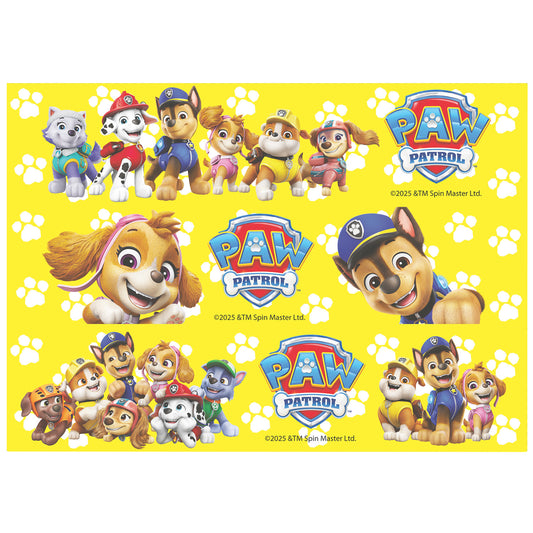 RIBBON DE PATRULLA CANINA COMESTIBLE PARA TARTA
