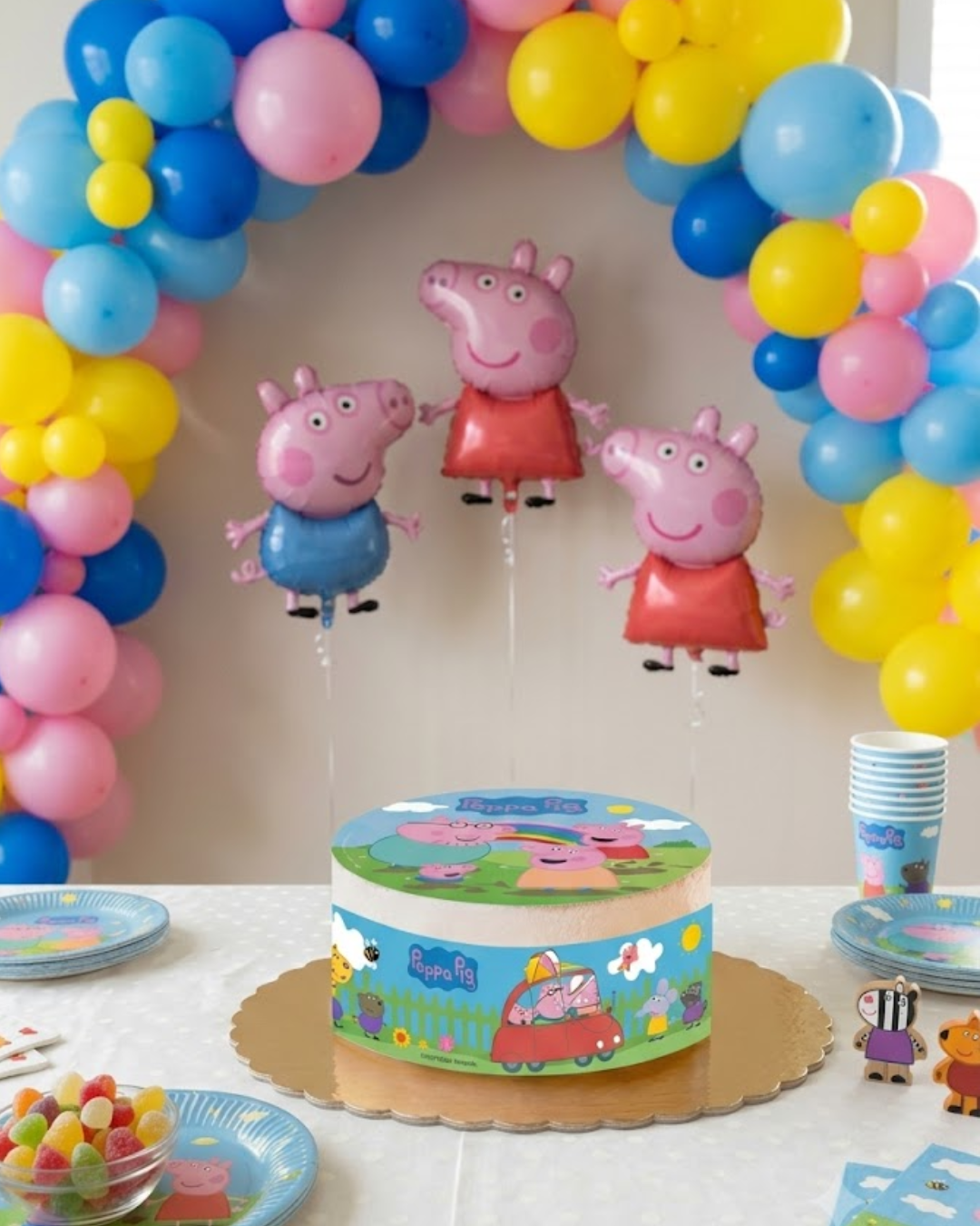 RIBBON DE PEPPA PIG COMESTIBLE PARA TARTA