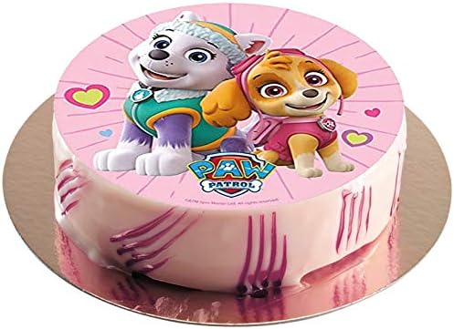 OBLEA PARA TARTAS DE SKYE & EVEREST REDONDA DE 20CM